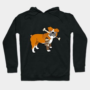 Bulldog Barbarian | Fantasy DND Dog Hoodie